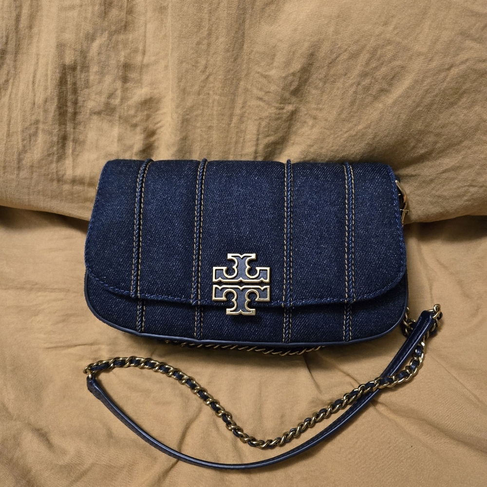 TORY BURCH Denim Crossbody